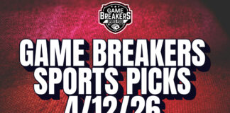 Game Breakers Sports Picks – 4/12/26