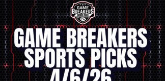 Game Breakers Sports Picks – 4/6/26