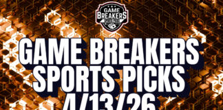 Game Breakers Sports Picks – 4/13/26