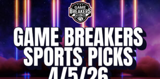 Game Breakers Sports Picks – 4/5/26
