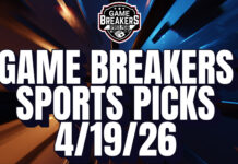 Game Breakers Sports Picks – 4/19/26