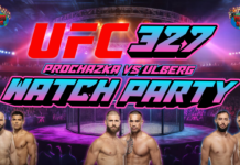 UFC 327 Prochazka vs Ulberg Watch Party