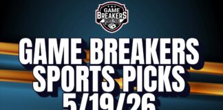 Game Breakers Sports Picks – 5/19/26