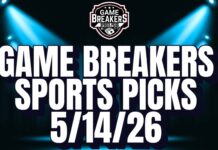 Game Breakers Sports Picks – 5/14/26
