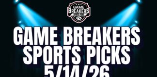 Game Breakers Sports Picks – 5/14/26
