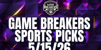 Game Breakers Sports Picks – 5/15/26