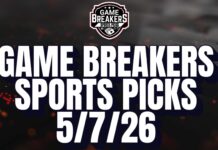 Game Breakers Sports Picks – 5/7/26